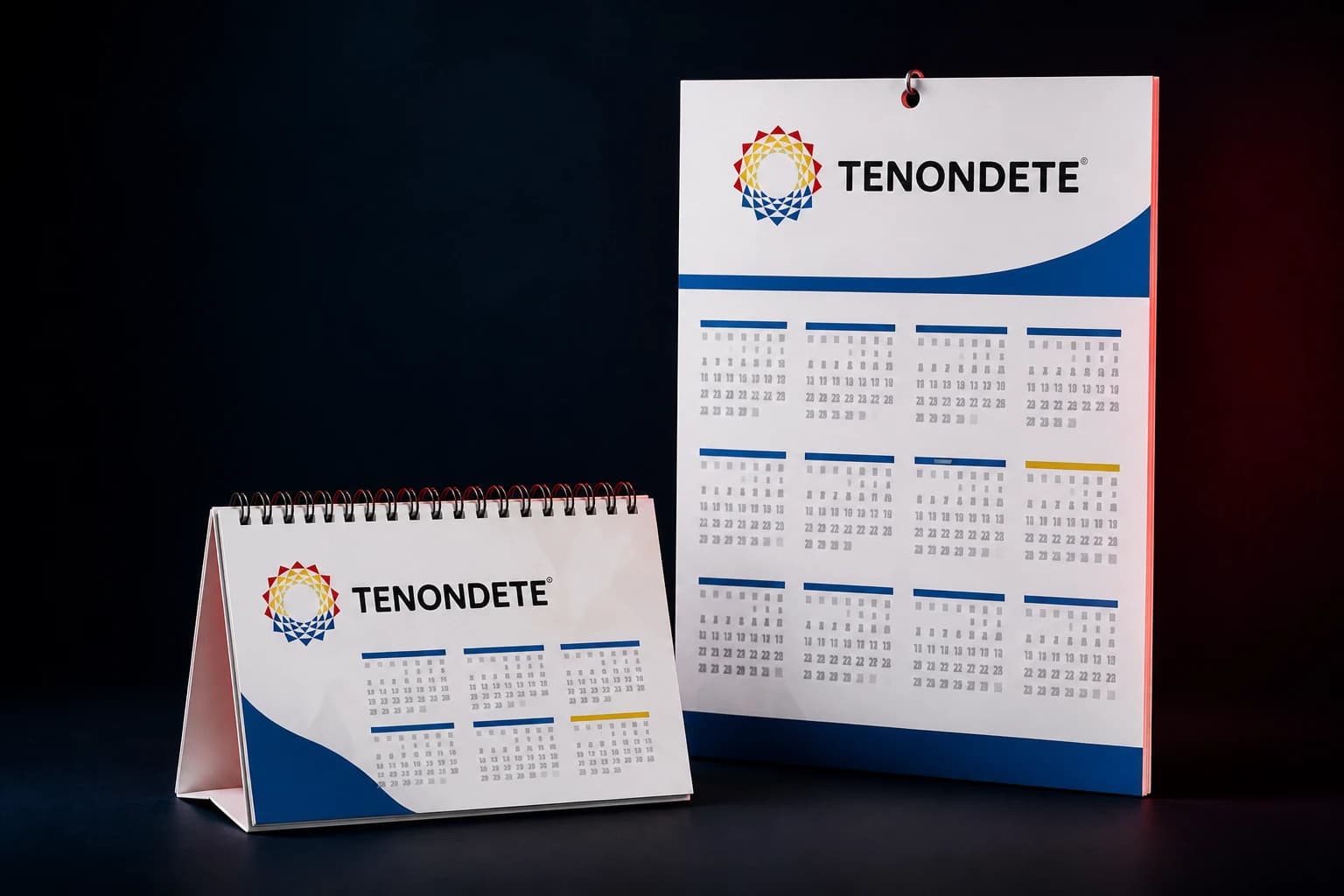 Calendarios personalizados por Tenondete